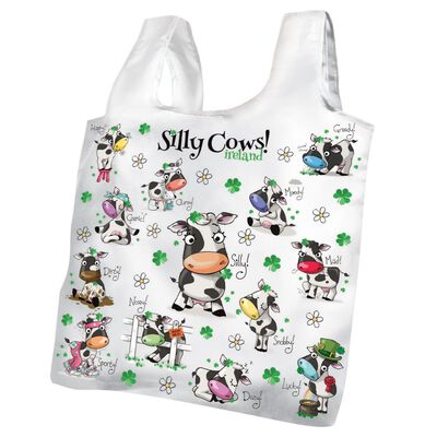 Silly Cows Fold Up Bag